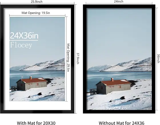 24x36 Picture Frame Set of… — Photo 2