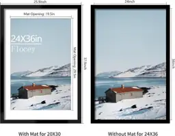 24x36 Picture Frame Set of… — Photo 2