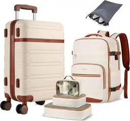 YAMTION Luggage Sets 6-Piece Hardside… — Photo 1