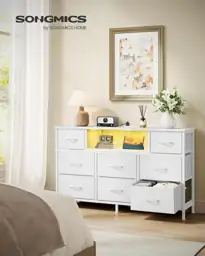 SONGMICS BELLAH Dresser with Outlets… — Photo 2
