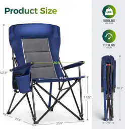 ALPHA CAMP Oversized Camping Chair… — Photo 2