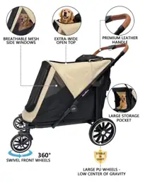 Dog Stroller for Large &… — Photo 2