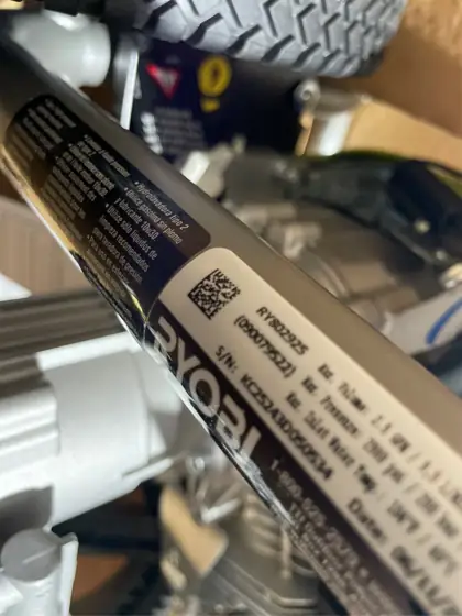 RYOBI 2900 PSI 2.5 GPM… — Photo 8