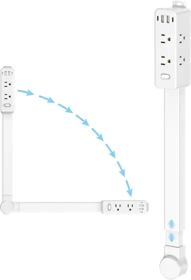 Olcorife Outlet Extender Stick, 6… — Photo 1