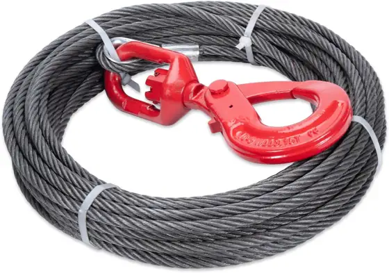 1/2" x 100' Steel Winch… — Photo 1