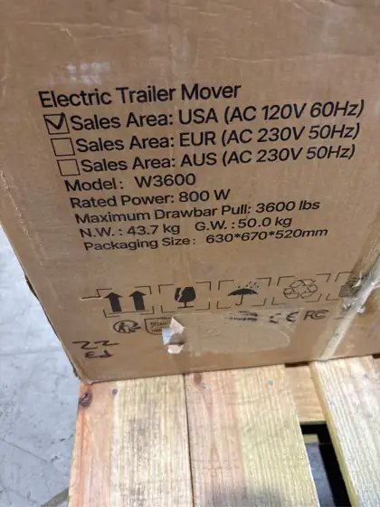 3600 lbs. Capacity Electric Trailer… — Photo 6