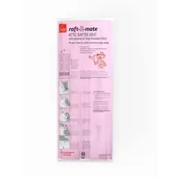Raft-R-Mate 22-1/2 in. x 4 ft. Attic Insulation Rafter Baffle Proper ...