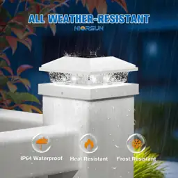 NIORSUN Solar Post Cap Lights,4x4… — Photo 2