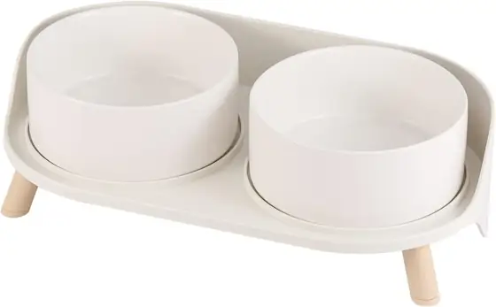 Elevated Ceramic Dog Bowl Set… — Photo 1