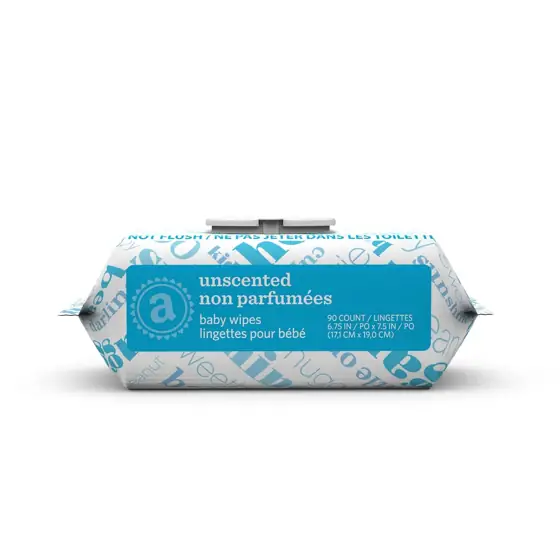 Amazon Elements Baby Wipes, Unscented,… — Photo 2
