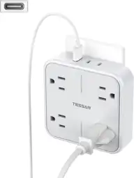 TESSAN Multi Plug Outlet Extender… — Photo 1