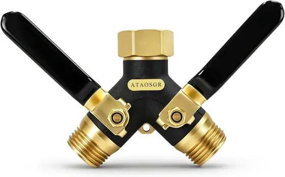 Garden Hose Splitter 2-Way Heavy… — Photo 1