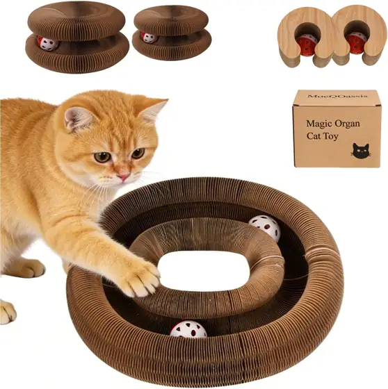 2Pcs Kitty Kurlz Cat Toy… — Photo 1