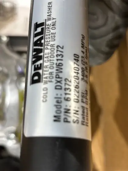 3400 PSI 2.5 GPM Gas… — Photo 7