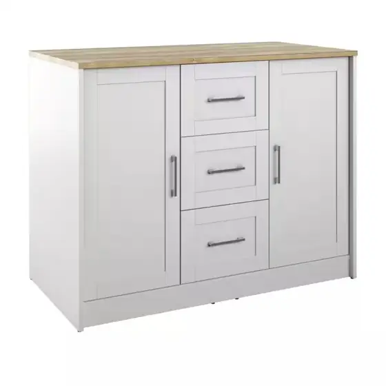Brilliant White Wood 45.5 in.… — Photo 1