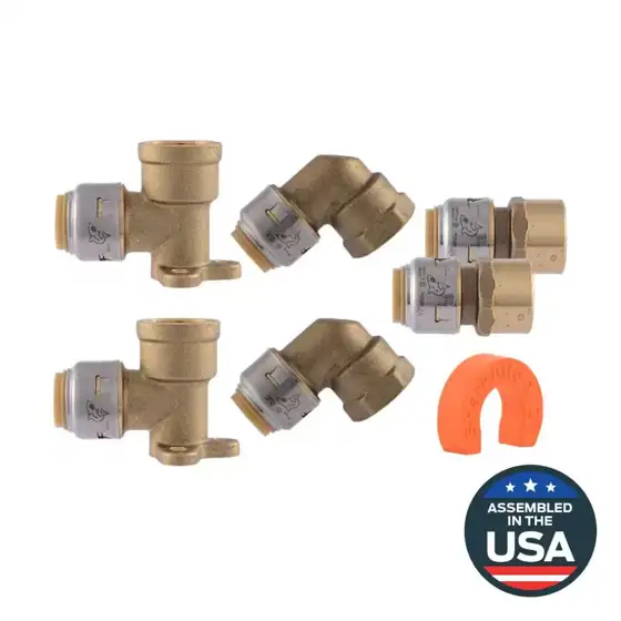 Max 1/2 in. Push-to-Connect Brass… — Photo 1