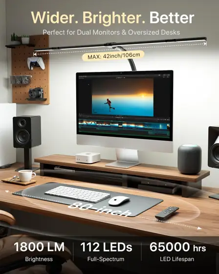 ONEMIX LED Desk Lamp with… — Photo 2