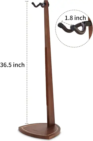 Guitar Stand, Walnut Wood Acoustic… — Photo 2