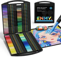 80 Colors Acrylic Paint Markers,… — Photo 1