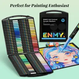 80 Colors Acrylic Paint Markers,… — Photo 2