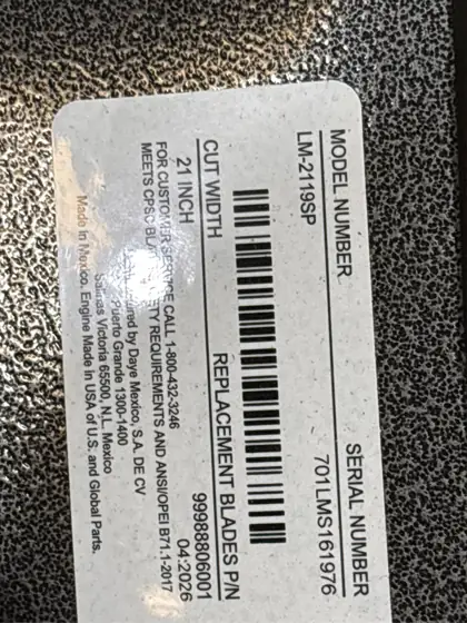 ECHO 21 in. 190 cc… — Photo 3