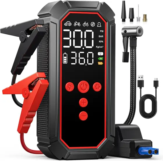 Portable Jump Starter with Air… — Photo 1