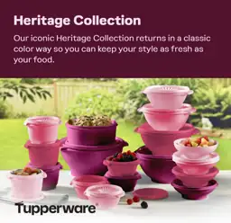 Tupperware Heritage 36-Piece Vintage Pink… — Photo 2