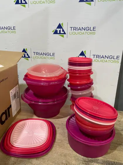 Tupperware Heritage 36-Piece Vintage Pink… — Photo 4