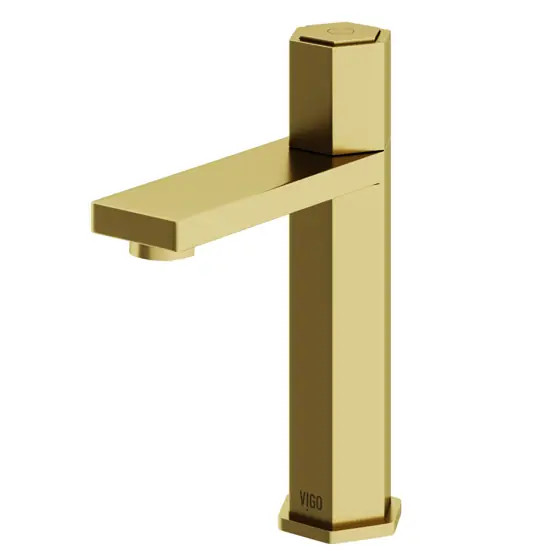 VIGO Nova Matte Brushed Gold… — Photo 1
