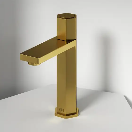VIGO Nova Matte Brushed Gold… — Photo 2