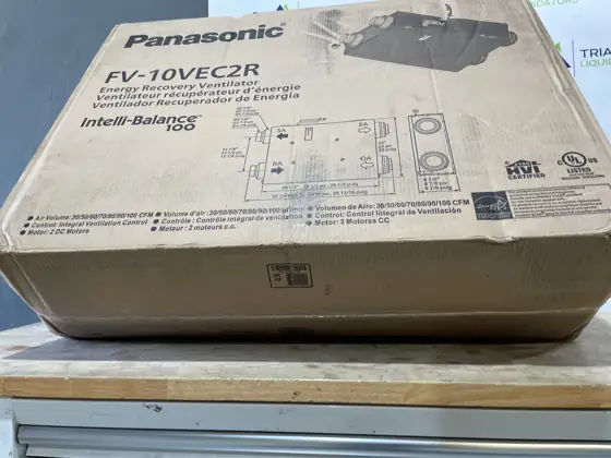 Panasonic Intelli-Balance 1-Sone 100-CFM Steel… — Photo 5