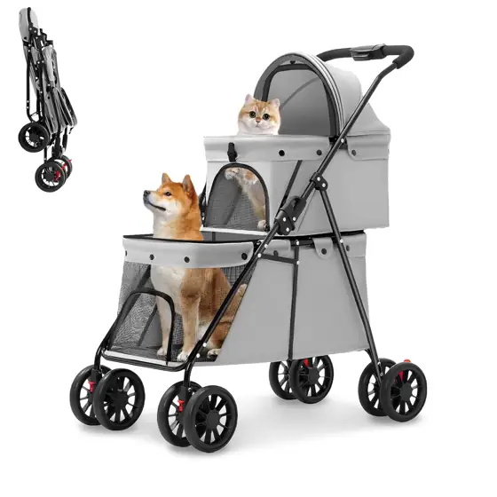 Double Pet Stroller for Medium/Small… — Photo 1
