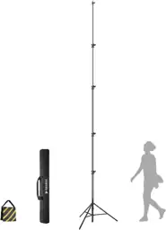 RAUBAY 16ft Tall Tripod Stand,… — Photo 1