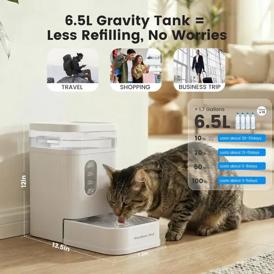 1.7 Gallon Automatic Dog Water… — Photo 2
