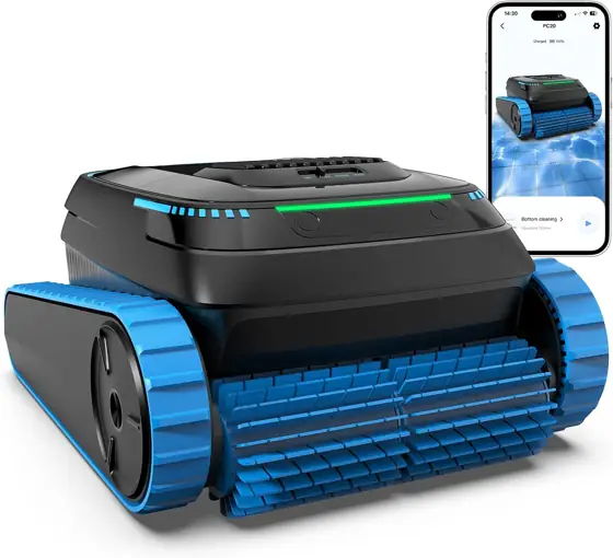 Cordless Robotic Pool Cleaner, 5000… — Photo 1