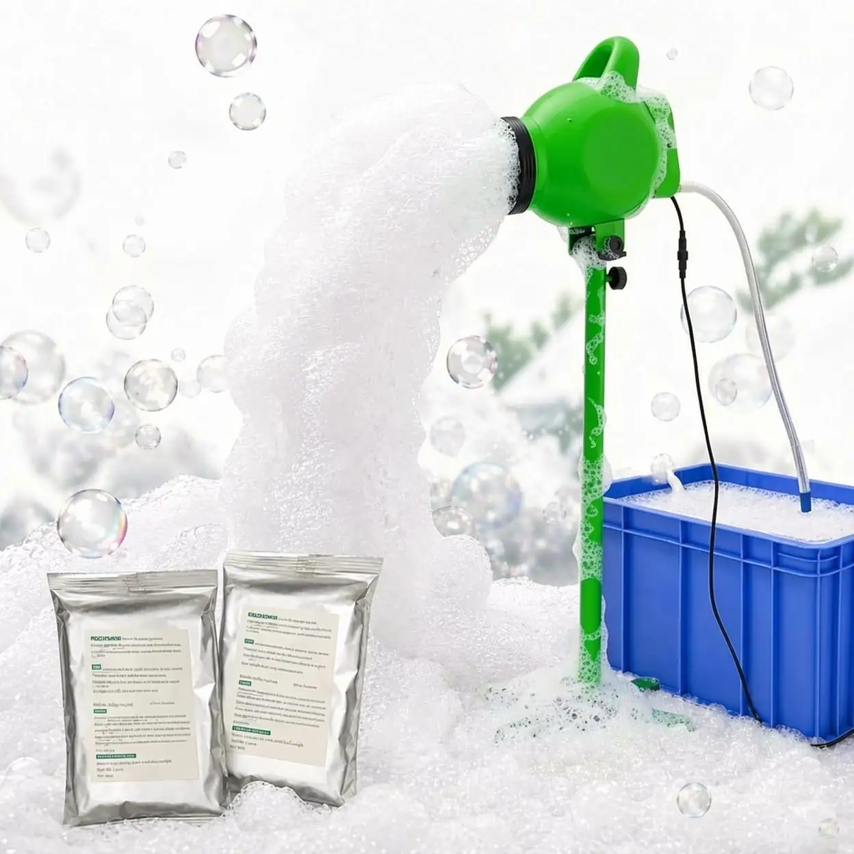 PILIN 800W Bubble Machine for… — Photo 1
