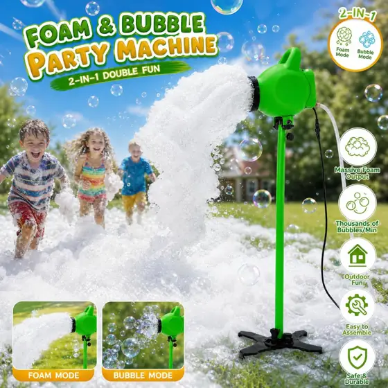 PILIN 800W Bubble Machine for… — Photo 2