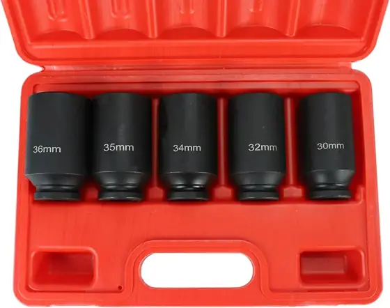 5PCS 1/2 Inch Drive Deep… — Photo 1