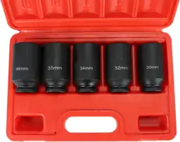 5PCS 1/2 Inch Drive Deep… — Photo 1
