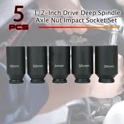 5PCS 1/2 Inch Drive Deep… — Photo 2