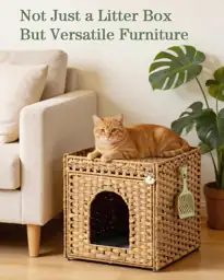 SETVSON Cat Litter Box Enclosure… — Photo 2