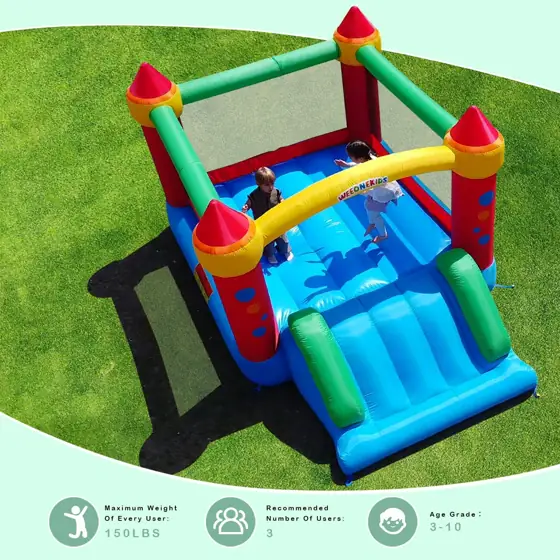 WeeOneKids Air Bounce House, Inflatable… — Photo 2