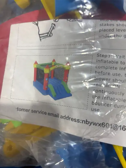 WeeOneKids Air Bounce House, Inflatable… — Photo 3