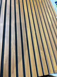 Dark Oak Slat MDF Acoustic… — Photo 3