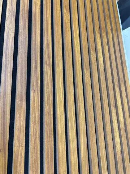 Dark Oak Slat MDF Acoustic… — Photo 4