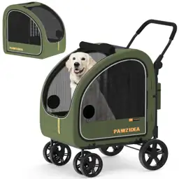 PAWZIDEA 3-in-1 Large Dog Stroller… — Photo 1