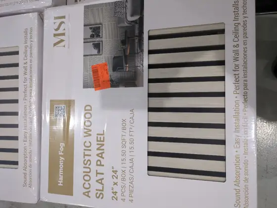 x16 cases Gray Wood Slat… — Photo 3
