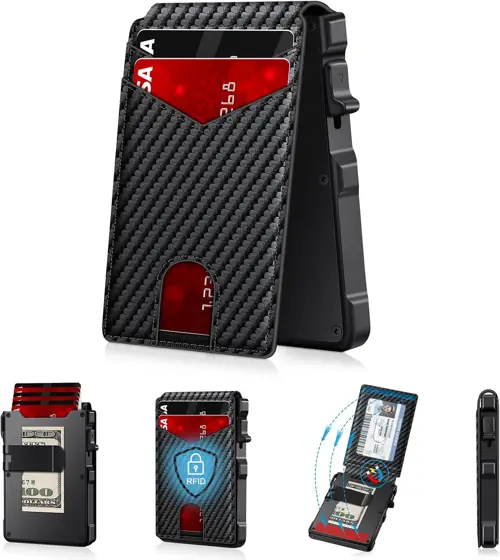 Wallet for Men RFID Blocking… — Photo 1