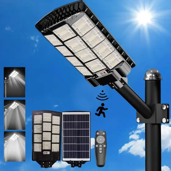 3000W Solar Street Light Outdoor,… — Photo 1