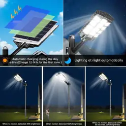 3000W Solar Street Light Outdoor,… — Photo 2